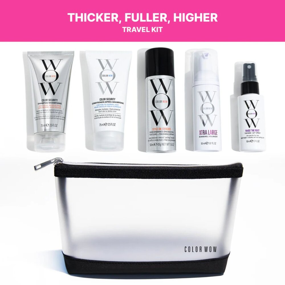 Color Wow Travel Kit - 5 travel friendly products